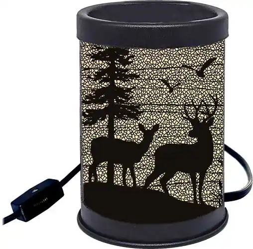 Deer Silhouette Candle Warmer by Rivers Edge