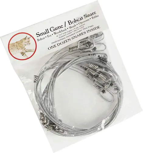 12Duke Traps #3 Snare Trap - Small Game Bag