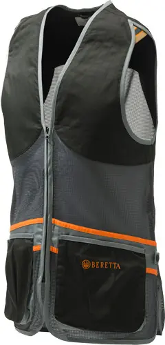 Black/Grey Beretta Full Mesh Vest XXL