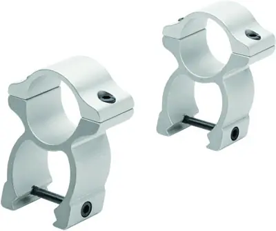 THRU SILVER LEUPOLD RINGS RIFLEMAN 1" SEE-THRU