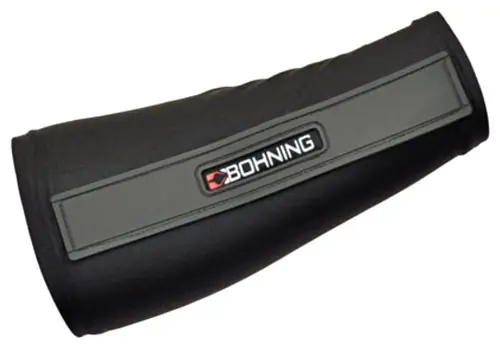 Black Bohning Slip-On Arm Guard - Small
