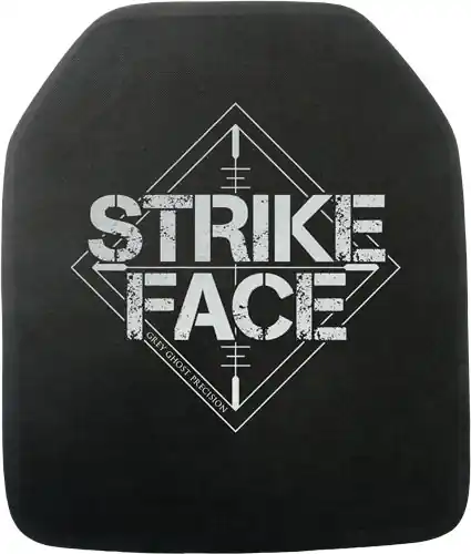 Grey Ghost Precision Strike Face Level III+ Threat Plate Certification