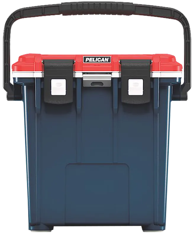 Pelican 20Q5BLUREDWHT Personal Cooler Elite Red/White/Blue Polypropylene 20 QT