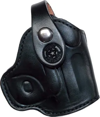 Back-Up Leather Black Bond Arms Holster RH with Thumbsnap