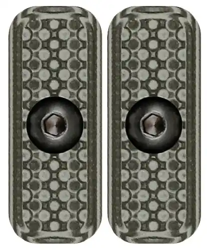 GREY/BLACK 2-Pack MI Lever Stock G10 M-LOK Panel