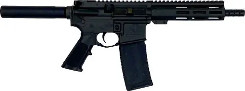 7.5" Nitride Barrel Black GLFA AR15 Pistol .223 Wylde