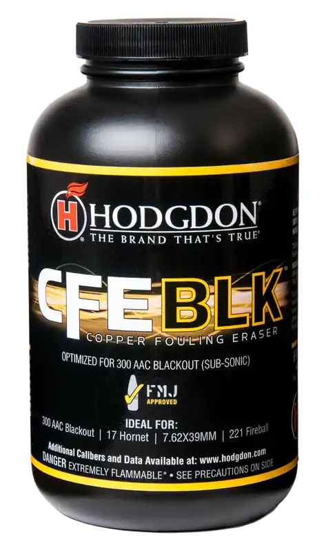 Hodgdon CFE BLK Rifle Powder - 1 lb Container