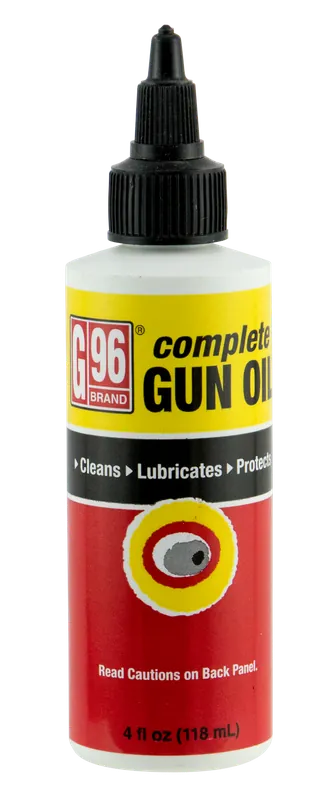 G96 1054 Gun Oil - 4 oz Squeeze Bottle for Cleaning, Lubrication, and Rust Prevention