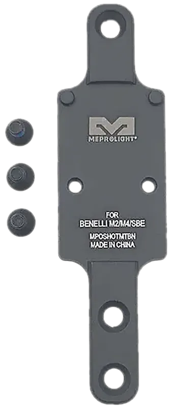 Meprolight USA Optics Plate for Benelli M2/M4/SBE - Matte Black Aluminum, RMR Footprint