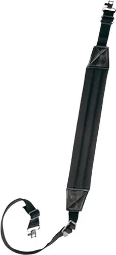 Deluxe Padded 1" Rifle Sling with Swivels - Bulldog Black