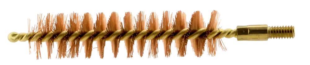 Pro-Shot .45 Cal Pistol Chamber Brush with Bronze Bristles and Brass Core