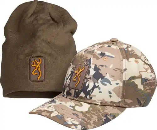 AURIC/LODEN Browning Cap & Beanie Set