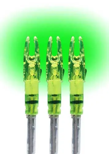 Signature Series Green 3-Pack Lumenok Lighted Nock