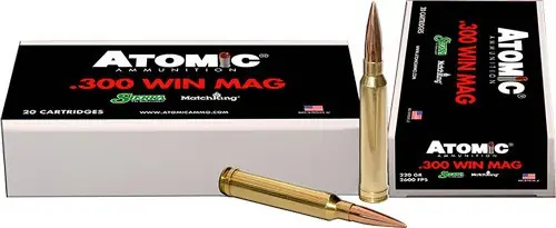 Atomic 300 Win Mag 220gr Match - King HPBT 20rd Box