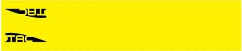 Yellow 4.675" Arrow Wraps - 13 Pack Tac Vanes Standard