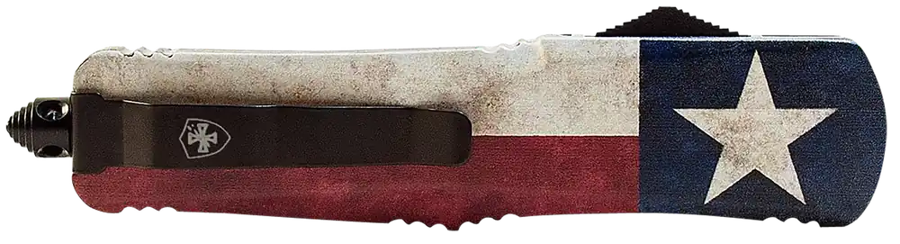 Templar Knife SCAP331 Gen II Captain Small OTF with Red/White/Blue Handle and Glass Breaker