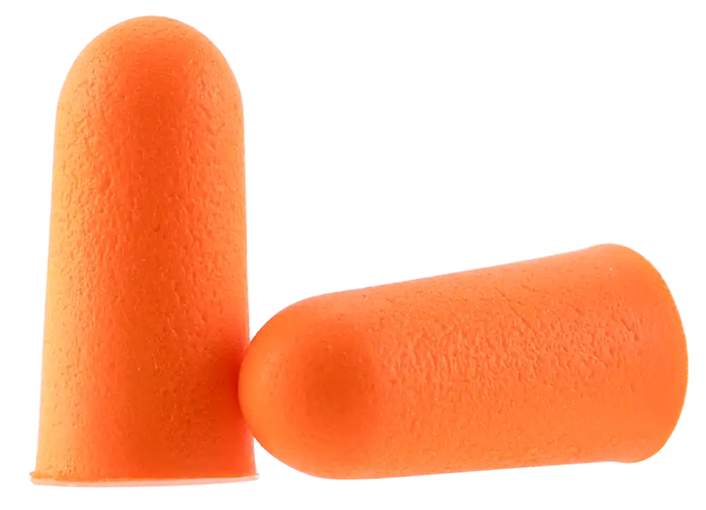 Walker's 25-Pair Foam Ear Plugs, 32 dB Noise Reduction, Orange