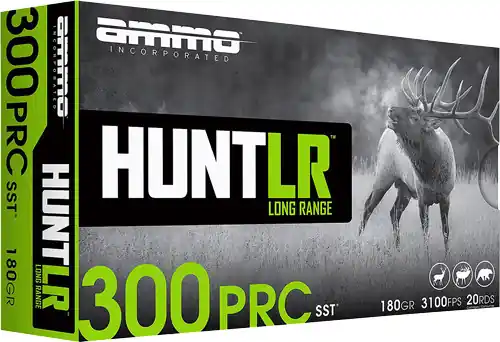 300 PRC 180GR SST Ammo - 20 Rounds per Box, 10 Boxes per Case by Ammo Inc.