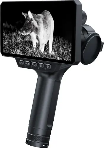 HANDHELD 35MM 640 WITH LRFPARD SPHINX THERMAL RIFLE SCOPE