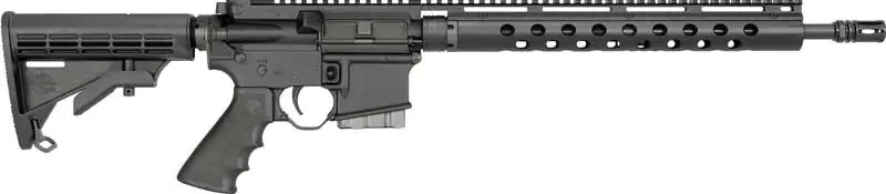 RRA Light Mountain Rifle 5.56 with 16" Barrel and 6-Position Stock in Black