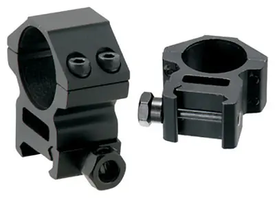 UTG 30mm Medium Profile Matte Black Picatinny/Weaver Rings