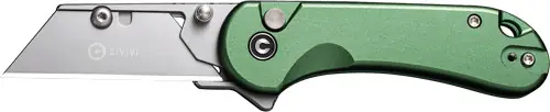 CIVIVI Elementum 2.26" Green Utility Knife with 3 Extra Blades
