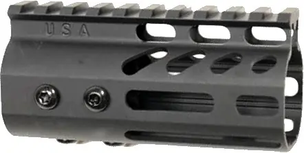 4" M-LOK Black Guntec Ultra-Light Handguard