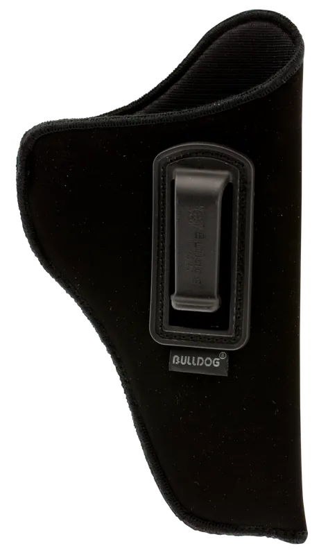 Bulldog DIP12 Deluxe IWB Black Suede Belt Clip for Taurus Judge 3-4" Barrel Right Hand