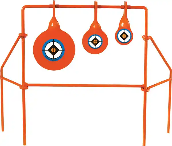 Reactive Steel Target: .22 Triple Spinner