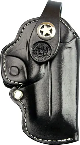 Bond Arms 3.5" Barrel Leather Belt Loop Holster RH - Black