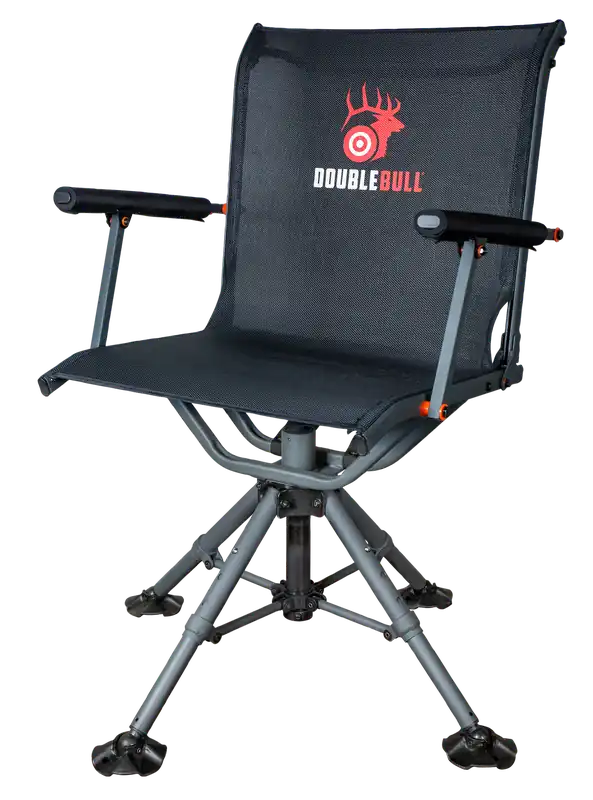Primos 65166 Double Bull 360° Swivel Seat - Black