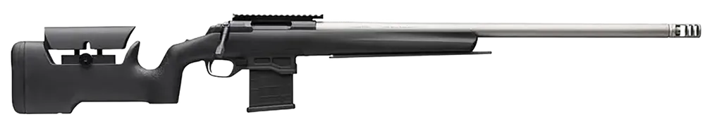 Browning X-Bolt Target Max Competition 6.5 Creedmoor Rifle - Satin Gray & Matte Black Finish