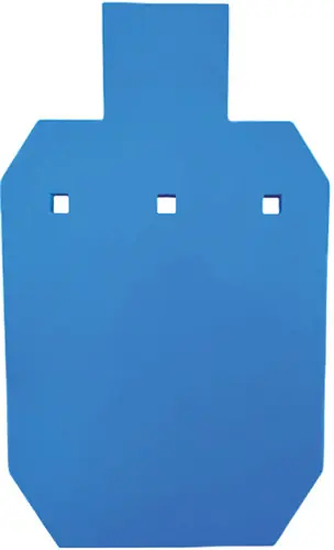 9"x15" AR550 Silhouette Target - Half Size, 1/2" Thick