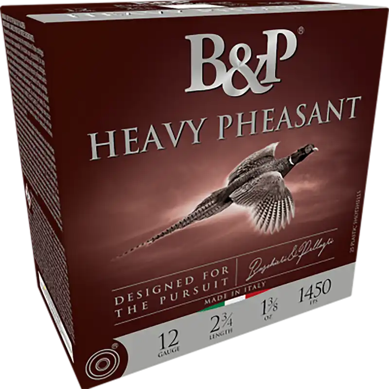 B&P Ammunition 20 Gauge Heavy Pheasant 1oz 4 Shot 25/Box