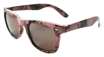 36-Pack Rivers Edge Sunglass Case in Green-Pink-White Camo