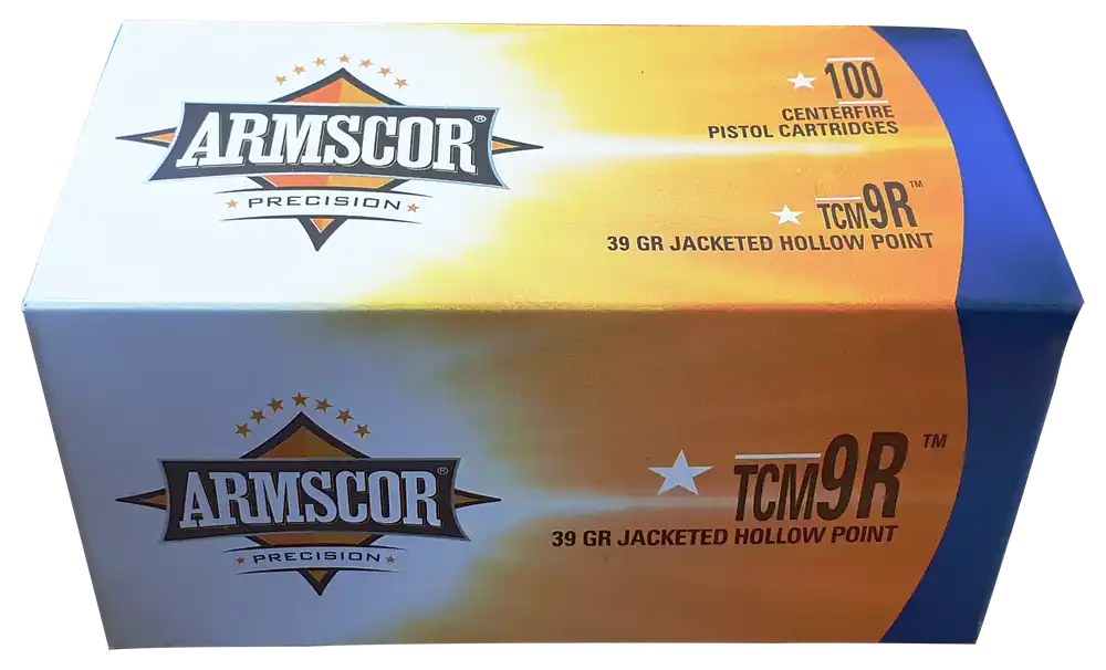 Armscor 50328 Precision Value Pack 22TCM 39gr JHP 100/Box, 12/Case