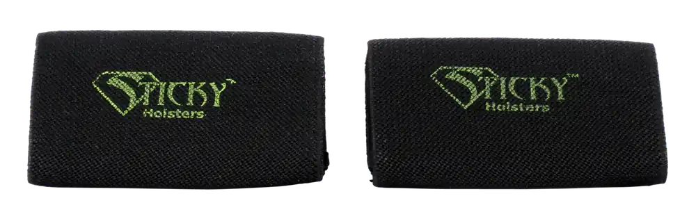 Sticky Holsters BSX2 Belt Slider - Black Elastic, 2-Pack