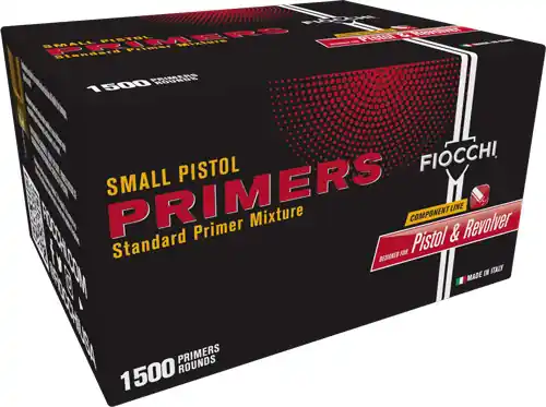 12,000 Pack Case of Fiocchi Small Pistol Primers
