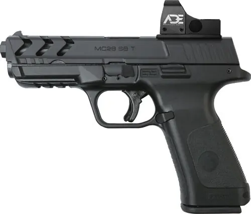 Girsan MC28SA 9mm Black Polymer with Adjustable Sights, 17-Round Capacity