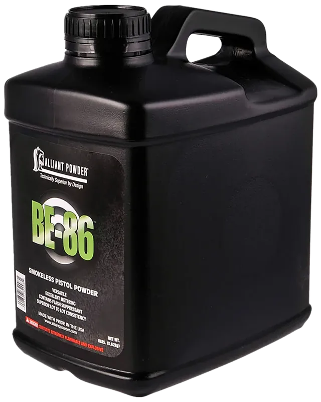 Alliant BE86 Smokeless Pistol Powder - 8 lbs Canister