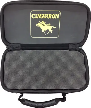 Cimarron Revolver Case for 3.5" to 5.5" Barrel - Black, Small