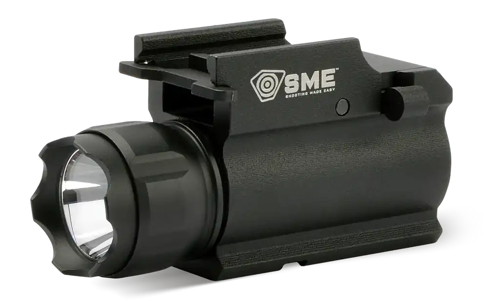 SME SMEWL 250 Lumen Rail Mounted Pistol Light - Black Cree LED