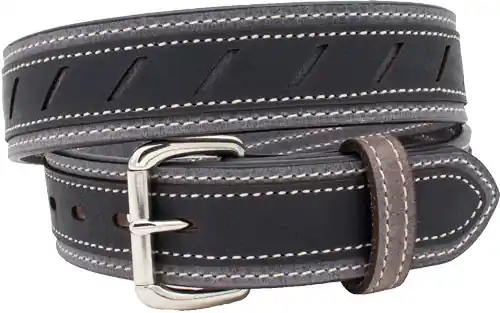 Heavy Duty Grey Belt - Versacarry Triple Ply Vintage 42"x1.5"