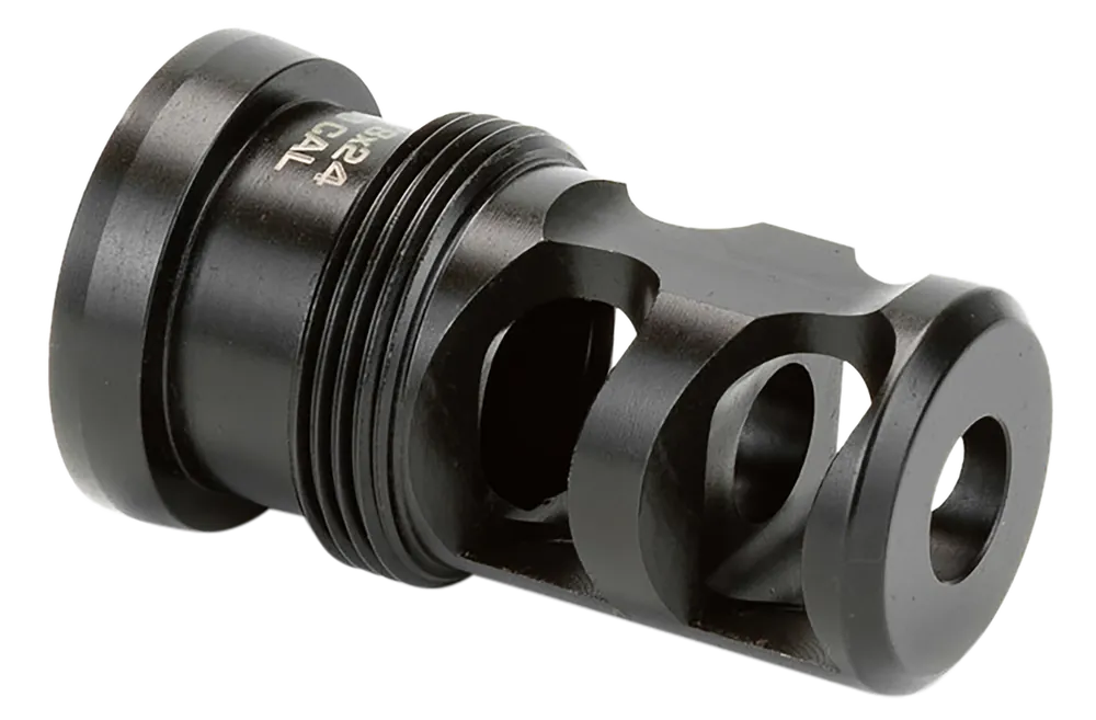 Griffin Armament Paladin 2 Port Taper Mount for 6.5mm, Black Melonite QPQ Finish, 5/8"-24 Threads