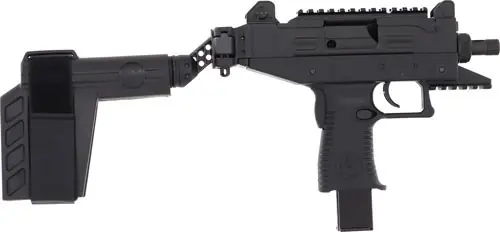 BARREL FOLD STABILIZING BRACE FOR IWI UZI PRO PISTOL 9MM THREAD