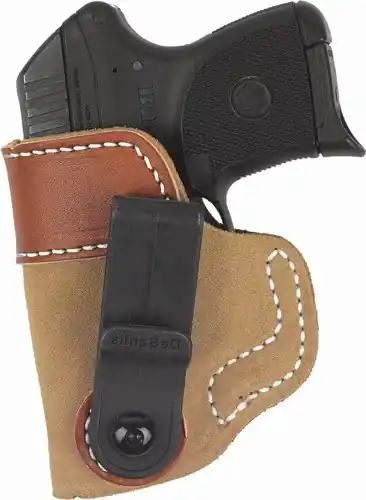 DeSantis Soft Tuck IWB Holster for Glock 26/27 - Natural Leather