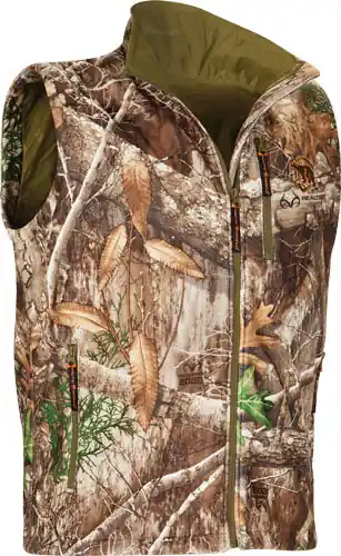 Arctic Shield Barricade Fleece Vest in Realtree Edge - Large