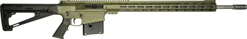 24" 1:8 Stainless Steel Barrel OD Green GLFA GL10 Rifle 7mm Remington Magnum