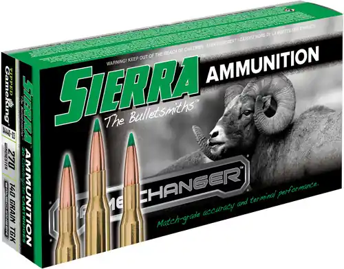 Sierra GameChanger .270 Win 140GR Tip GameKing 20RD Box