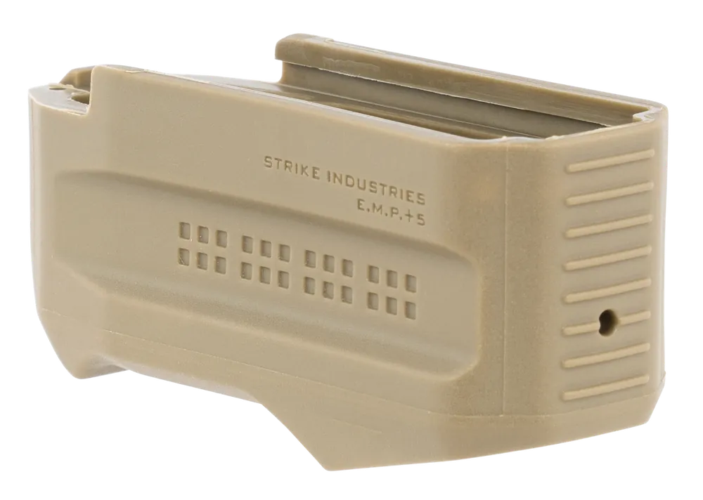 Strike Industries EMP+5FDE Magazine Extension for Magpul PMAG Gen M3 - Flat Dark Earth Finish